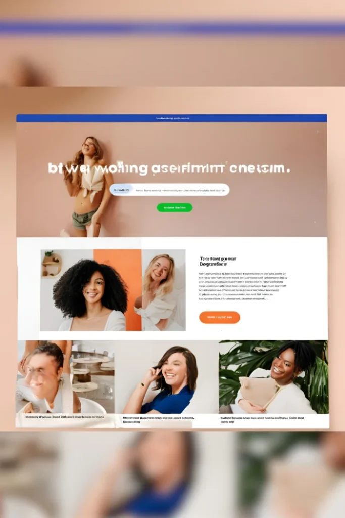 landing page design